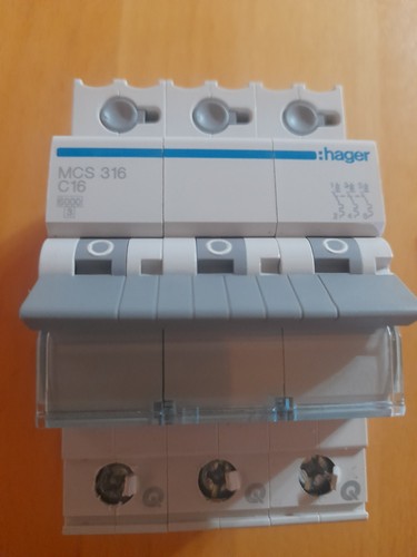 Hager mcs 316 c16a - mcs,